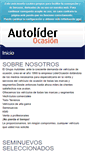 Mobile Screenshot of liderocasion.com
