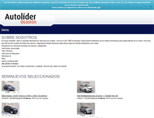 Tablet Screenshot of liderocasion.com